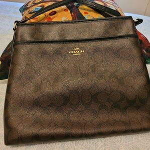 Coach Signature Leather Bag